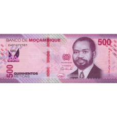 (267) ** PNew (PN159) Mozambique - 500 Meticais (2024)